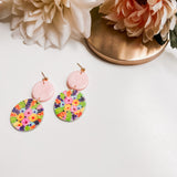 Wildest Dreams (Rose Quartz) | Polymer Clay Earrings