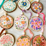 The Florise’s | Hand Painted Wood Slice