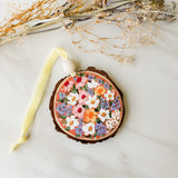 The Florise’s | Hand Painted Wood Slice