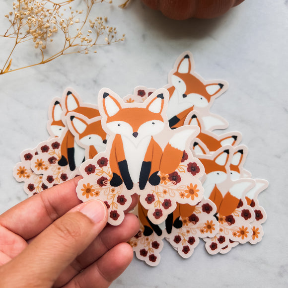 The cutest foxy | Vinyl Sticker